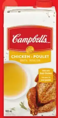 Metro CAMPBELL'S SOUP OR BROTH offer