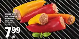 Metro STUFFED SWEET MINI PEPPERS OR MUSHROOMS VALUE PACK offer