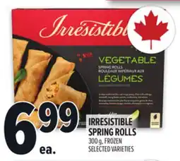 Metro IRRESISTIBLE SPRING ROLLS offer