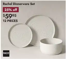 Linen Chest Rachel Dinnerware Set offer