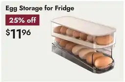 Linen Chest Egg Storage for Fridge offer