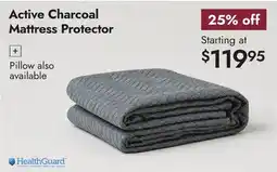 Linen Chest Active Charcoal Mattress Protector offer
