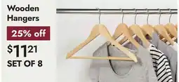 Linen Chest Wooden Hangers offer