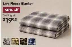 Linen Chest Lara Fleece Blanket offer