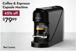 Linen Chest Coffee & Espresso Capsule Machine offer