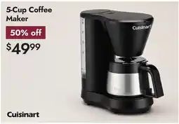 Linen Chest 5-Cup Coffee Maker offer