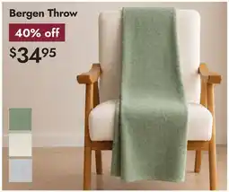 Linen Chest Bergen Throw offer