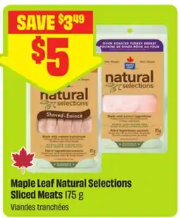 FreshCo Maple Leaf Natural Selections Sliced Meats offer