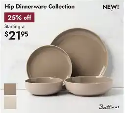 Linen Chest Hip Dinnerware Collection offer