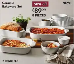 Linen Chest Ceramic Bakeware Set offer