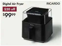 Linen Chest RICARDO Digital Air Fryer offer