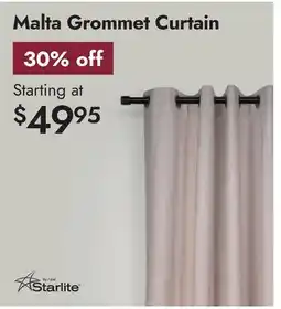 Linen Chest Malta Grommet Curtain offer