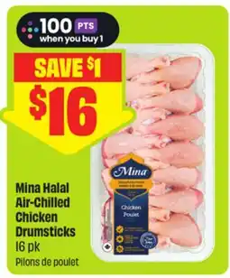 FreshCo Mina Halal Air-Chilled Chicken Drumsticks offer