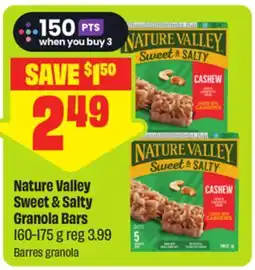 FreshCo Nature Valley Sweet & Salty Granola Bars offer