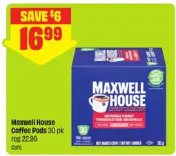 FreshCo Maxwell House Coffee Pods offer