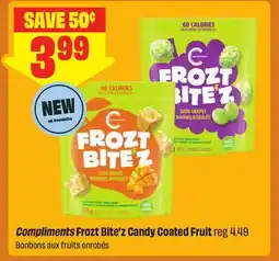 FreshCo Compliments Frozt Bite'z Candy Coated Fruit offer