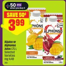 FreshCo Aljuice or Alphonso Juice 1.75 L Selected Varieties offer