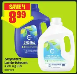 FreshCo Compliments Laundry Detergent offer