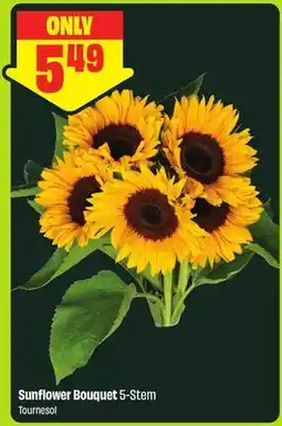 FreshCo Sunflower Bouquet 5-Stem offer