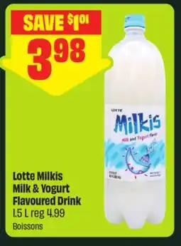 FreshCo Lotte Milkis Milk & Yogurt Flavoured Drink 1.5 L - FreshCo Mid-Autumn offer