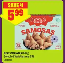 FreshCo Brar's Samosas 624 g Selected Varieties offer