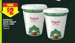 FreshCo Modhani Yogurt 2% or 3.2% offer