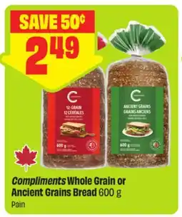 FreshCo Compliments Whole Grain or Ancient Grains Bread offer