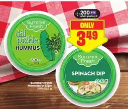 FreshCo Summer Fresh Hummus or Dips offer