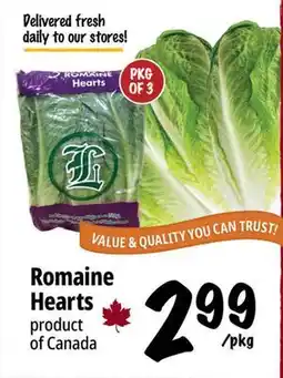Farm Boy Romaine Hearts offer