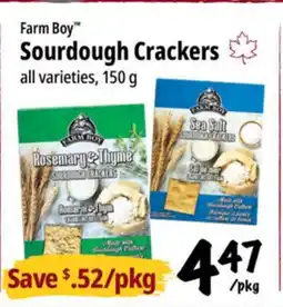 Farm Boy Farm Boy Sourdough Crackers offer