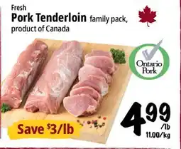 Farm Boy Fresh Pork Tenderloin offer