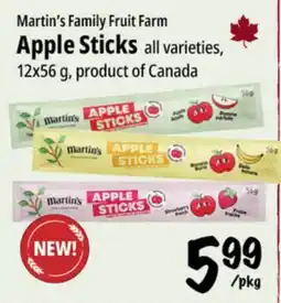 Farm Boy Martin's Family Fruit Farm Apple Sticks offer