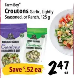 Farm Boy Farm Boy Croutons Garlic, Lightly Seasoned, or Ranch offer