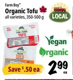 Farm Boy Farm Boy Organic Tofu offer