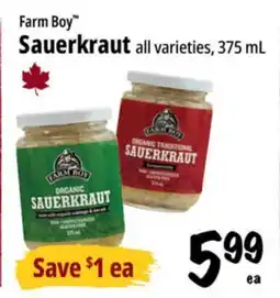 Farm Boy Farm Boy Sauerkraut offer