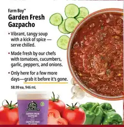 Farm Boy Farm Boy Garden Fresh Gazpacho offer