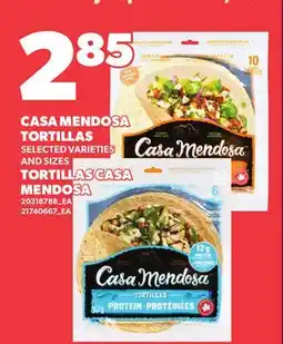 Independent Grocer CASA MENDOSA TORTILLAS offer
