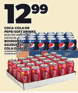 Independent Grocer COCA-COLA OR PEPSI SOFT DRINKS offer