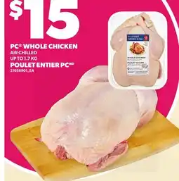 Independent Grocer PC WHOLE CHICKEN, UP TO offer