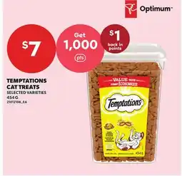 Independent Grocer TEMPTATIONS CAT TREATS offer