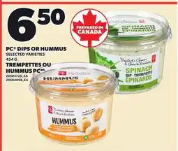 Independent Grocer PC DIPS OR HUMMUS offer