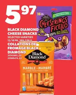 Independent Grocer BLACK DIAMOND CHEESE SNACKS offer