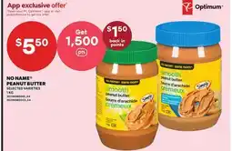 Independent Grocer NO NAME PEANUT BUTTER offer