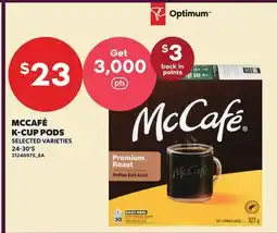 Independent Grocer MCCAFÉ K-CUP PODS, 24-30'S offer