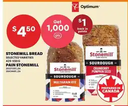 Independent Grocer STONEMILL BREAD offer