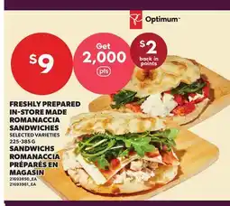 Independent Grocer FRESHLY PREPARED IN-STORE MADE ROMANACCIA SANDWICHES offer