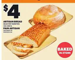 Independent Grocer ARTISAN BREAD offer