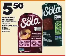 Independent Grocer SOLA BREAD OR BAGELS offer