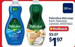 Walmart Palmolive dish soap offer