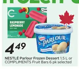 Sobeys Parlour Frozen Dessert offer